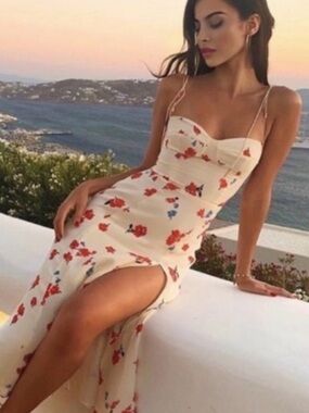 Reformation | Dresses | Reformation Twilight Dress In Danube